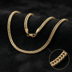 Cadena Escama para Hombre Oro Laminado 18K