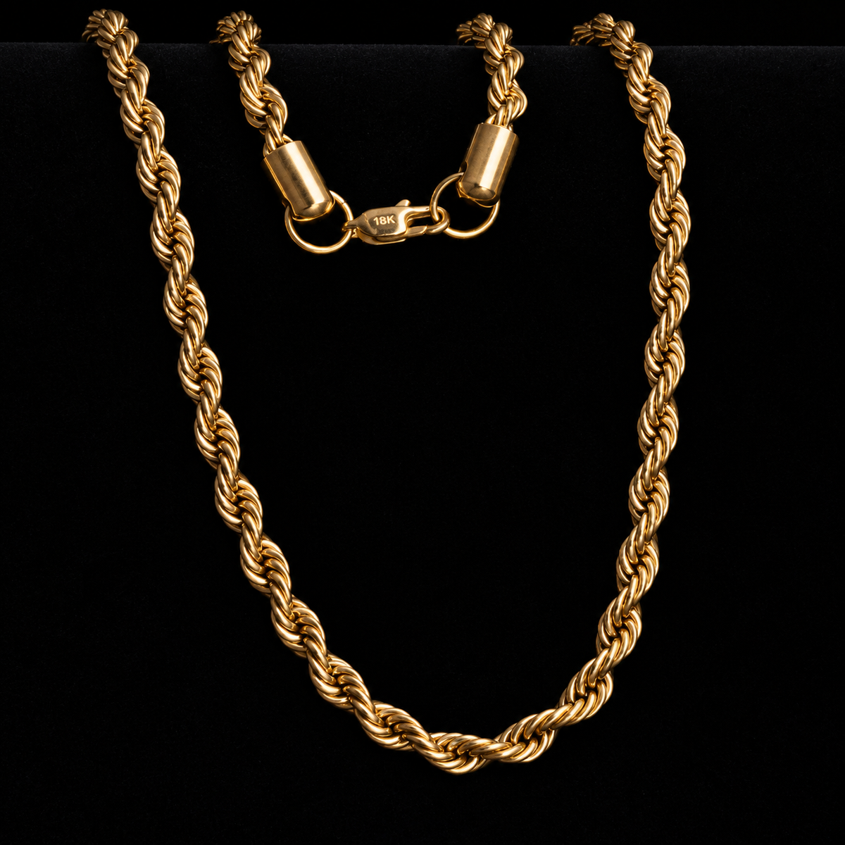 Cadena Lazo Oro Laminado 18K
