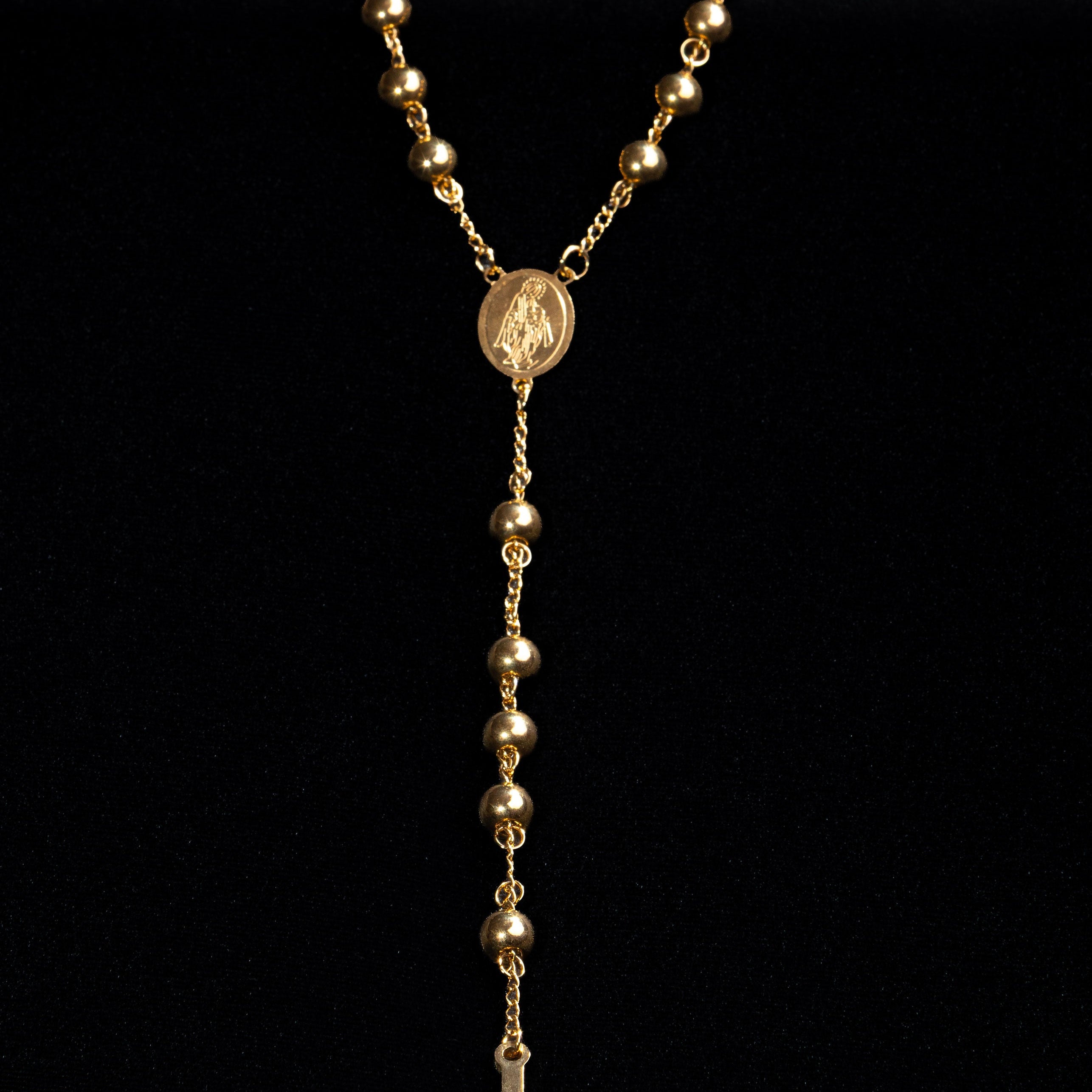 cadena tipo Camaandula Mediana en Oro laminado 18K italiano