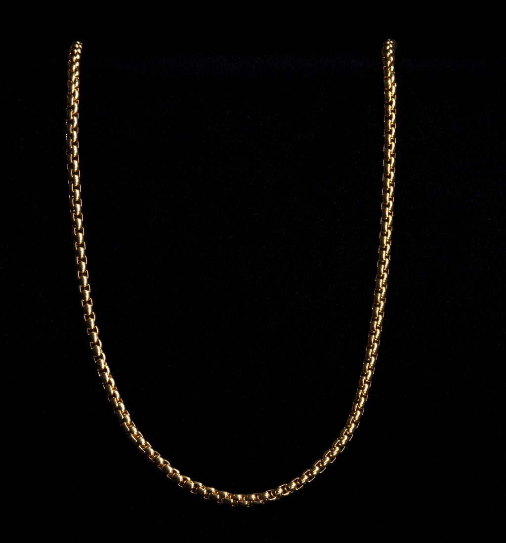 Cadena Veneciana en Oro laminado 18K italiano