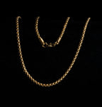 Cadena Veneciana en Oro laminado 18K italiano