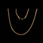 Cadena Veneciana en Oro laminado 18K italiano