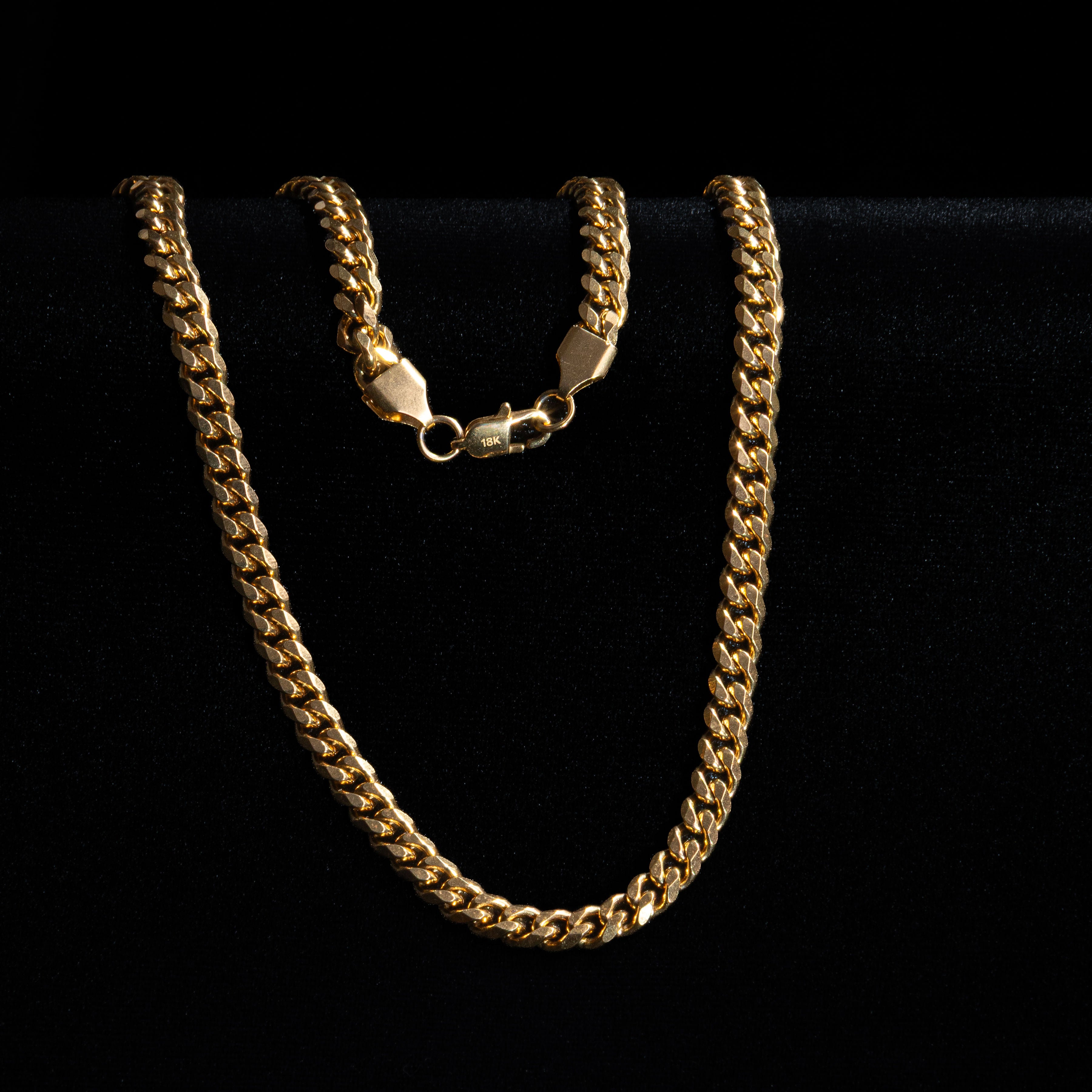 Cadena Cubana para Hombre