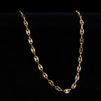 Cadena Grano de Café para Mujer en Oro Laminado 18K