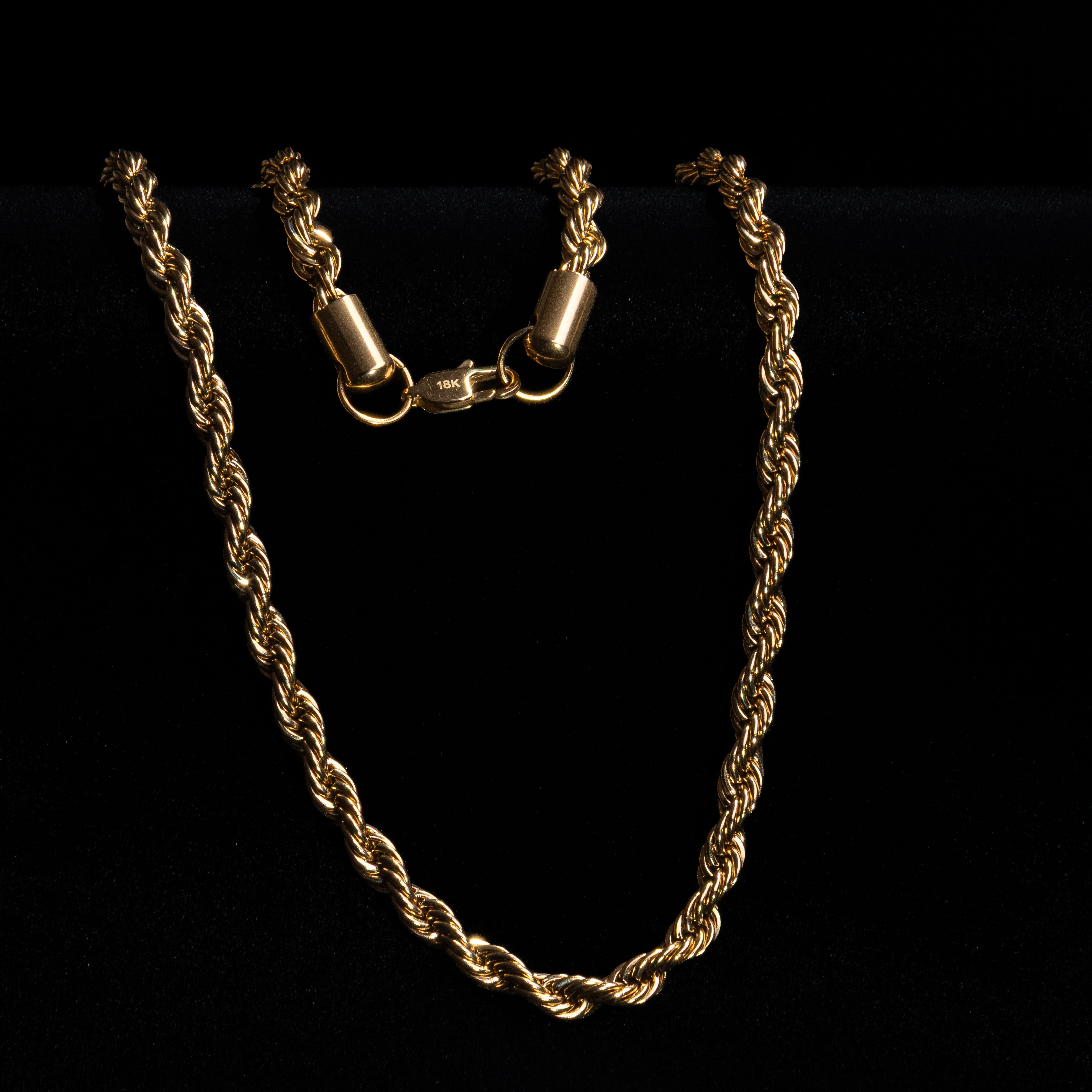 Cadena Lazo Oro Laminado 18K