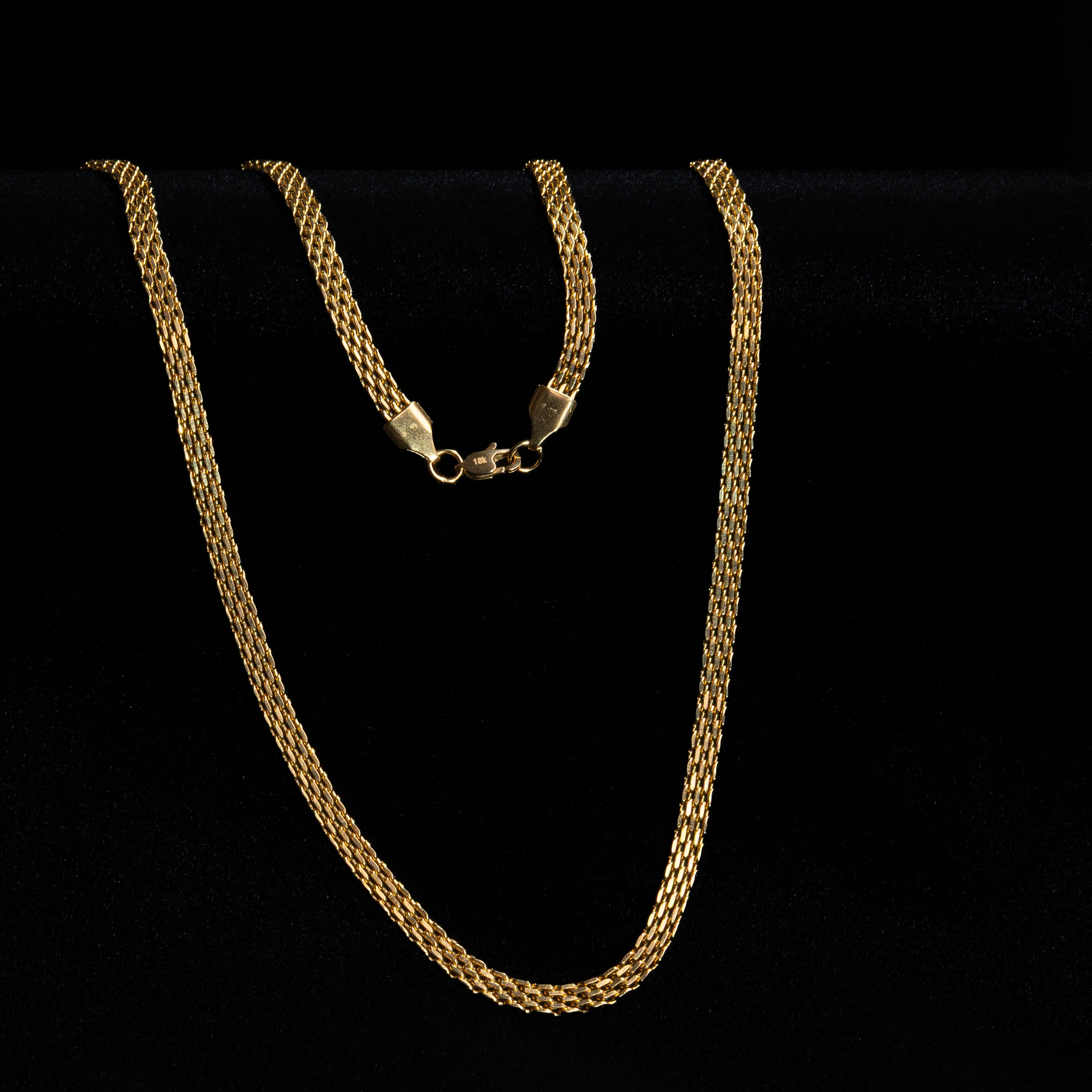 Cadena Chinesca para Mujer Oro Laminado 18K