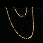 Cadena Lazo para Mujer Oro Laminado 18K