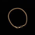 Combo Cadena y Pulsera Cordón Oro Laminado 18K