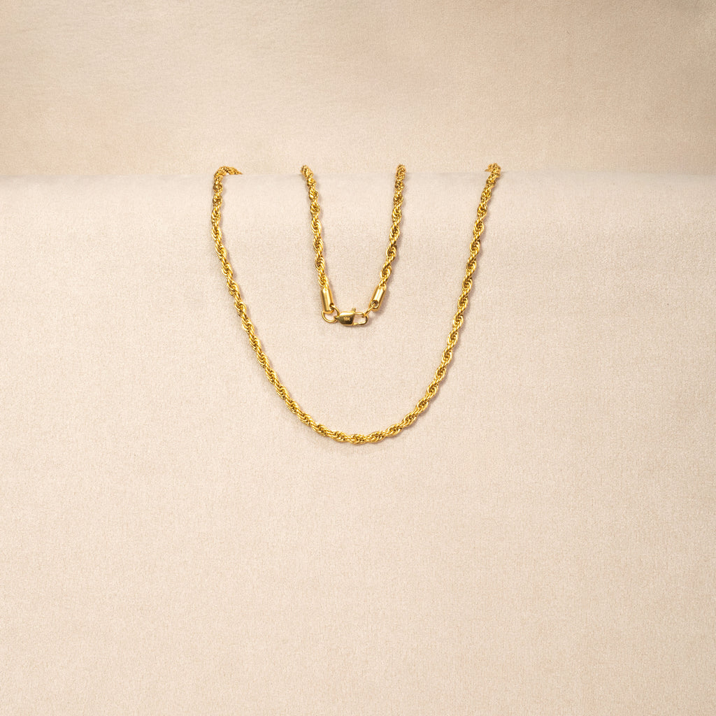 Cadena Lazo para Mujer Oro Laminado 18K