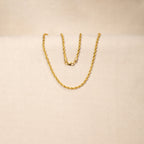 Cadena Lazo para Mujer Oro Laminado 18K