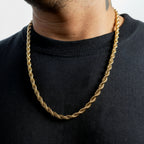 Cadena Lazo Oro Laminado 18K
