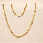 Cadena Clip Oro Laminado 18K