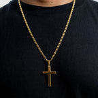 Dije Cruz Egipcia Ankh Oro Laminado 18K