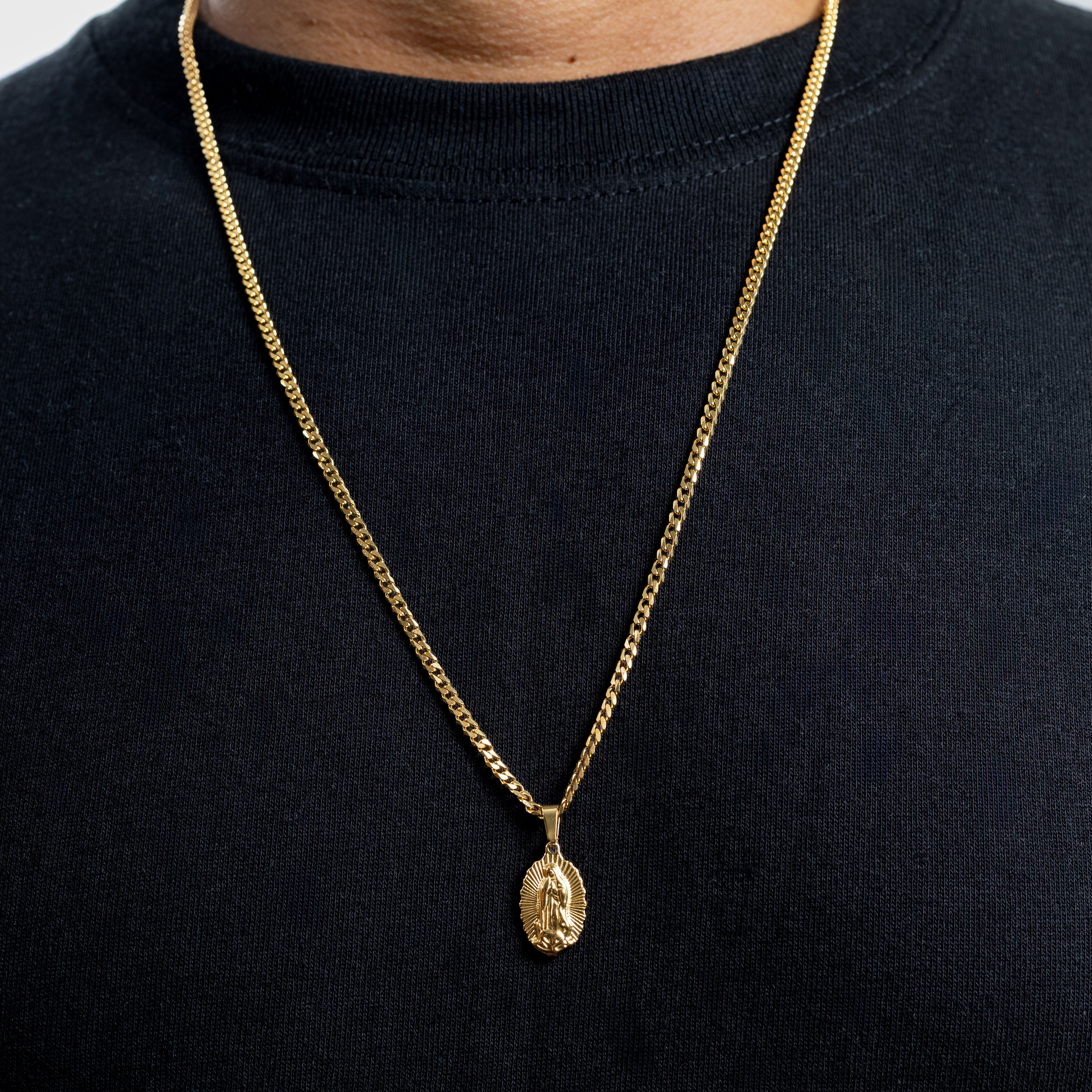 Dije Virgen Oro Laminado 18K