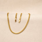 Cadena Escama para Hombre Oro Laminado 18K