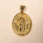 Dije Jesús Resucitado Oro Laminado 18K