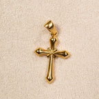 Dije Cruz Pequeña Ref. 002 Oro Laminado 18K