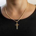 Cadena Cubana en Oro laminado 18K italiano
