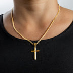 Combo Cadena y Pulsera Cubana para Mujer Oro Laminado 18K