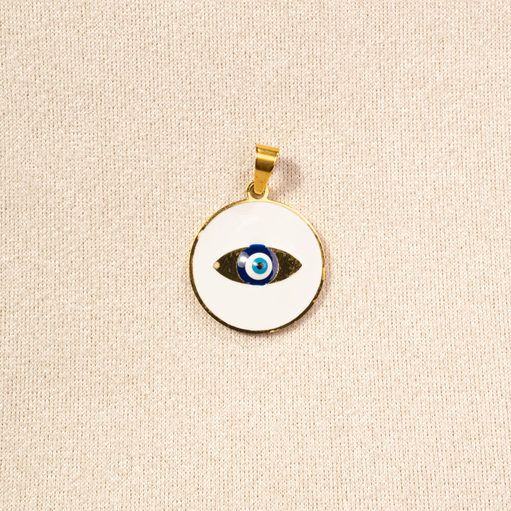 Dije Ojo Turco Pequeño Oro Laminado 18K