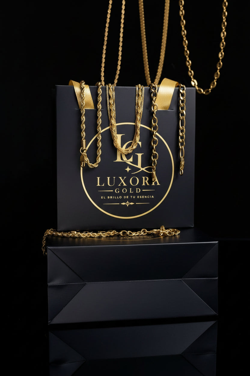 Cadena Cartier  en Oro laminado 18K italiano