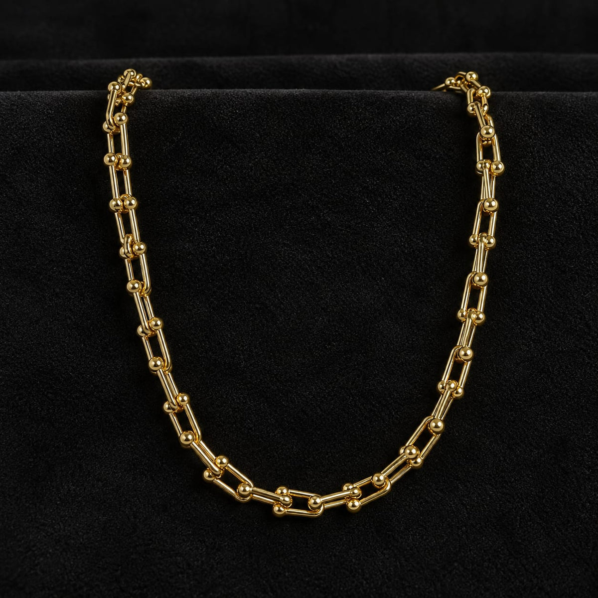 Cadena Ancla para Mujer en Oro Laminado 18K