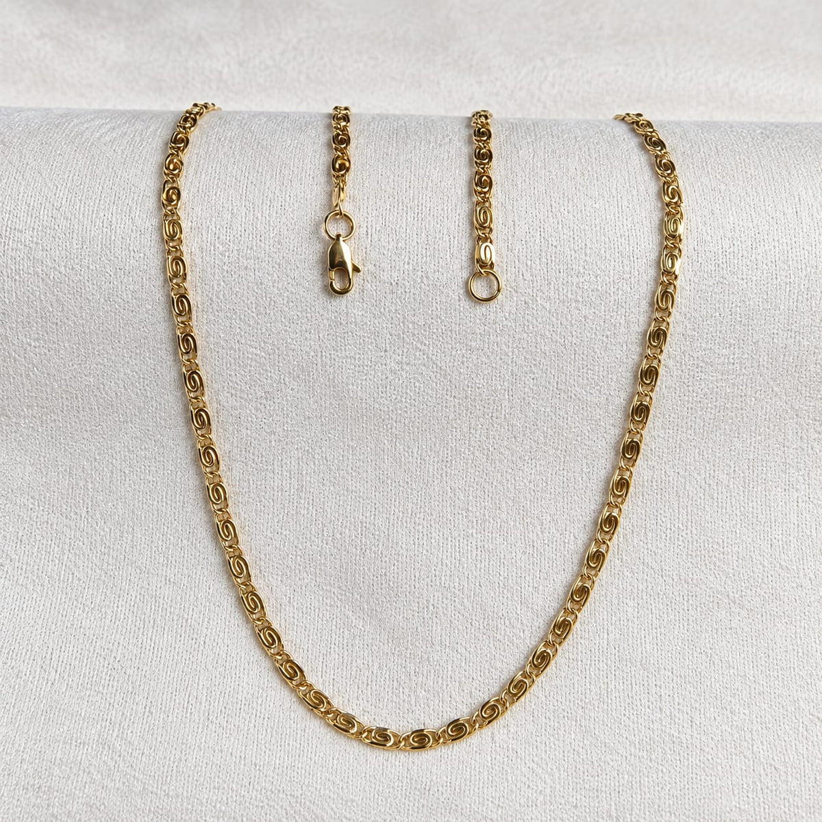 Cadena Clip para Mujer en Oro Laminado 18K