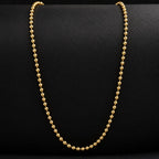 Cadena Militar para Mujer en Oro Laminado 18K