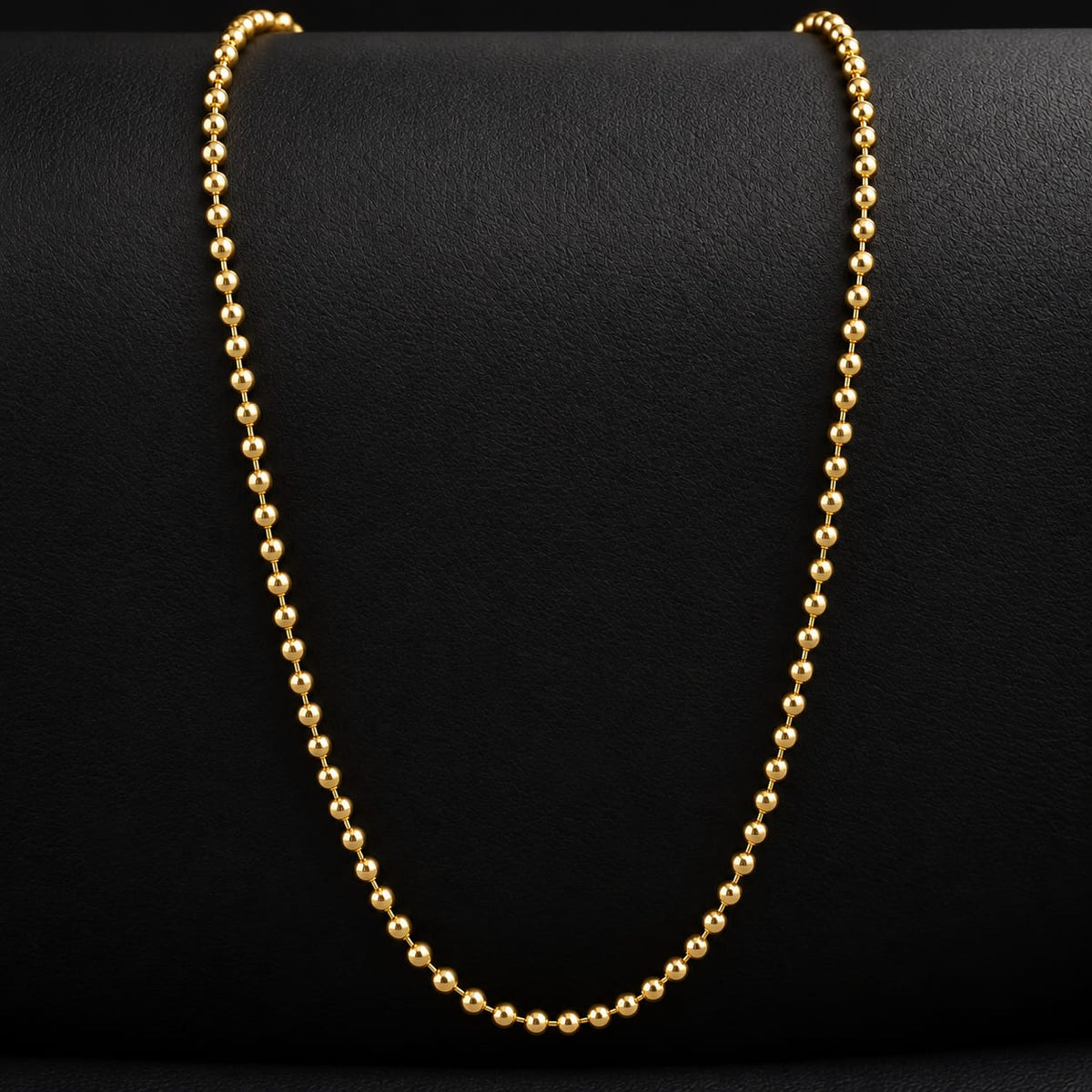 Cadena Militar para Mujer en Oro Laminado 18K