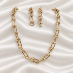 Cadena Ancla para Mujer en Oro Laminado 18K