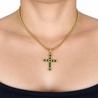 Cadena Militar para Mujer en Oro Laminado 18K