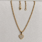 Cadena Singapur para Mujer en Oro Laminado 18K