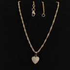 Cadena Singapur para Mujer en Oro Laminado 18K