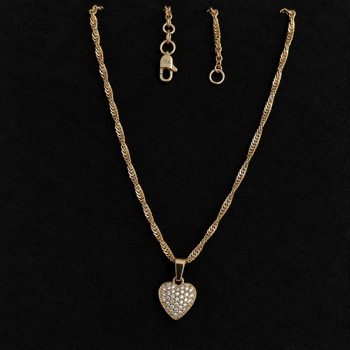 Cadena Singapur para Mujer en Oro Laminado 18K