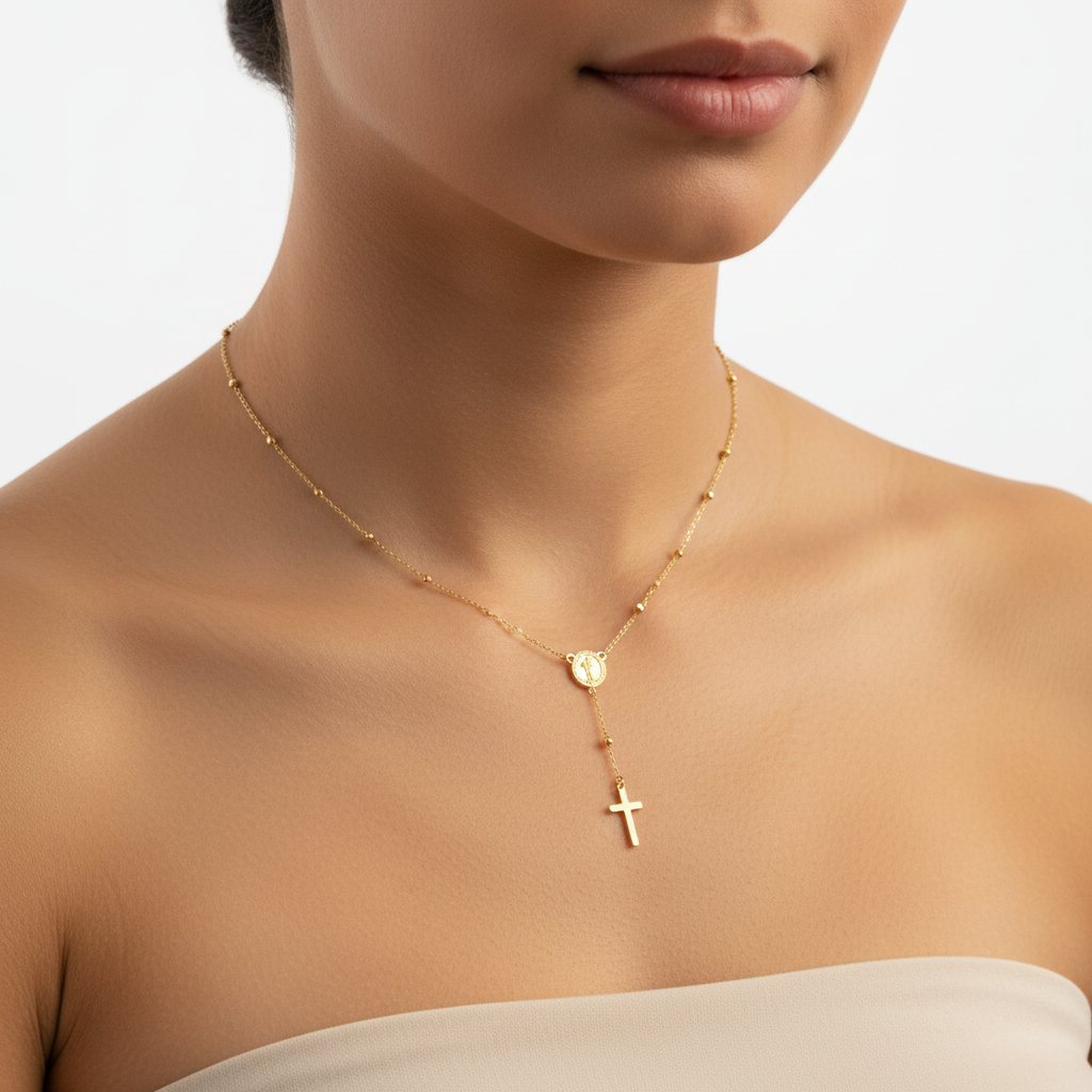 Camaándula realista Oro 18K