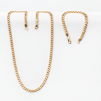 Conjunto sobre blanco mate con sombra natural