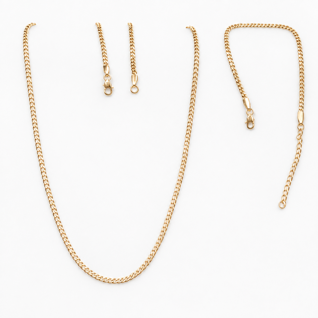Conjunto sobre blanco mate con sombra natural