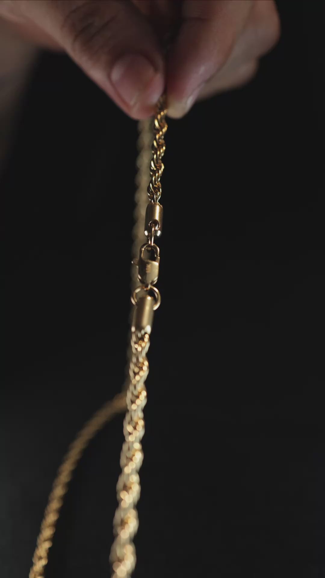 Cadena Lazo para Mujer Oro Laminado 18K